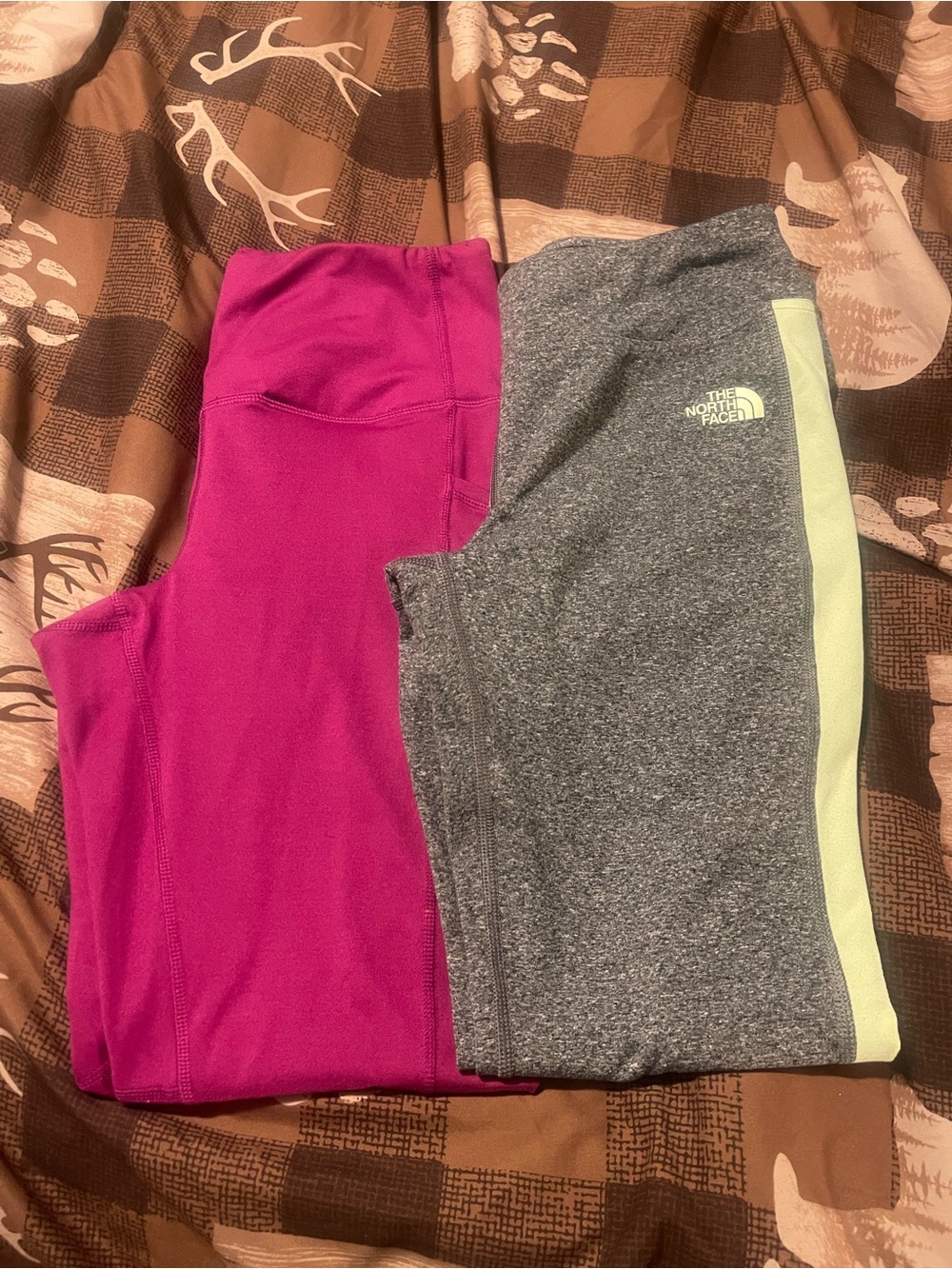 North Face and Nike leggings